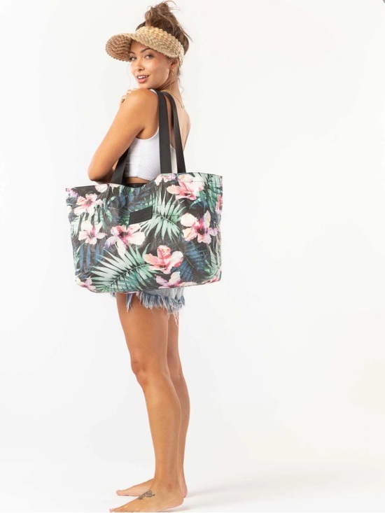 ALOHA Collection Handbags - ALOHA Collection Holo Holo Reversible Splash-Proof Tote
